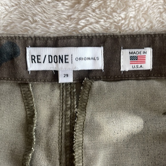 RE/DONE CAMO CARGO PANTS - Picture 3 of 8